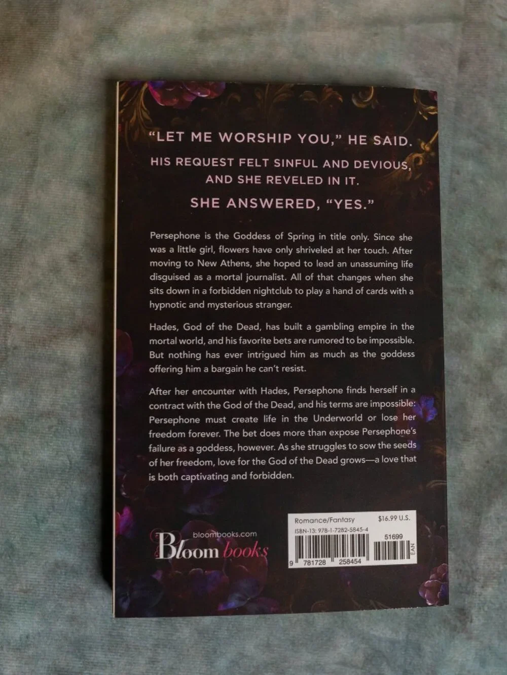 Paperback A Touch of Darkness by Scarlett St. Clair - Hades Persephone
